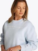 TOMMY HILFIGER Collegepaita  vaaleansininen / valkoinen