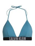 Calvin Klein Swimwear Bikinitoppi  sininen / musta / valkoinen