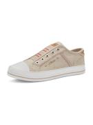 s.Oliver Slip on -tennarit  beige / punainen