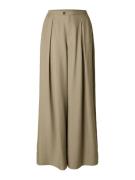SELECTED FEMME Laskoshousut 'SLFNATUK'  oliivi