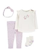 Carter's Setti  smaragdi / syreeni / tummanoranssi / offwhite