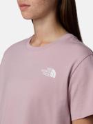 THE NORTH FACE Paita 'Simple Dome'  roosa / valkoinen