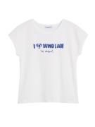 Desigual Paita 'Who I Am'  sininen / valkoinen