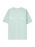Bershka Paita  pastellinsininen / valkoinen