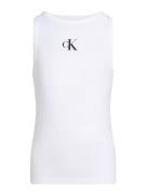 Calvin Klein Jeans Toppi  musta / valkoinen