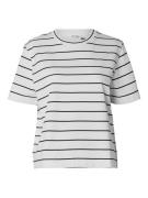 SELECTED FEMME Paita 'ESSENTIAL'  musta / valkoinen