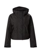 Superdry Välikausitakki 'CODE'  musta / valkoinen