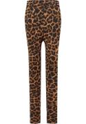 Urban Classics Leggingsit  ruskea / musta