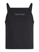 Calvin Klein Jeans Toppi  musta / hopea