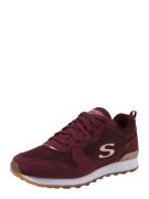 SKECHERS Matalavartiset tennarit 'Gold'n Gurl'  beige / tummanpunainen