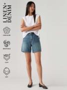 LEVI'S ® Housut 'HIGH BAGGY SHORT WHERES MY PHO IN LINEN DENIM'  sinin...