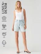 LEVI'S ® Housut 'HIGH BAGGY SHORT WHERES MY PHO IN LINEN DENIM'  sinin...