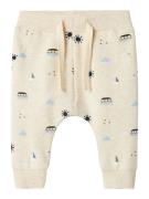 NAME IT Housut 'NBMFRIS'  meleerattu beige / yönsininen / vaaleansinin...