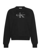 Calvin Klein Jeans Collegepaita  harmaa / musta / valkoinen