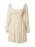 ONLY Mekko 'ONLLEMONE'  beige / keltainen / vihreä