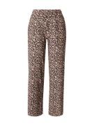 Hailys Housut 'Me44lody'  ruskea / taupe / musta