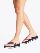 TOMMY HILFIGER Varvastossut  laivastonsininen / punainen / valkoinen