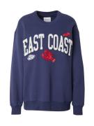 Abercrombie & Fitch Collegepaita 'DESTINATION'  laivastonsininen / pun...