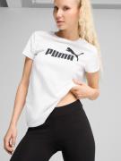PUMA Urheiluhousut 'ESS No. 1'  musta / valkoinen