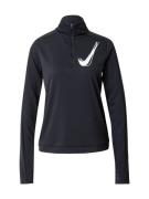 NIKE Urheilullinen collegepaita 'SWSH'  musta / offwhite