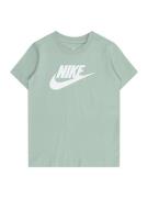 Nike Sportswear Paita 'FUTURA HBR'  pastellinvihreä / valkoinen