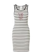 Calvin Klein Jeans Mekko  viininpunainen / musta / valkoinen