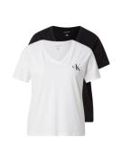 Calvin Klein Jeans Paita  musta / offwhite