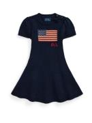 Polo Ralph Lauren Mekko  beige / laivastonsininen / punainen
