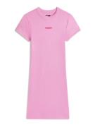 Tommy Jeans Mekko  pitaija / vaalea pinkki