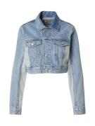 Moschino Jeans Välikausitakki  sininen denim / pastellinsininen