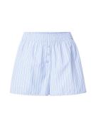 TOPSHOP Housut  sininen / vaaleansininen / valkoinen