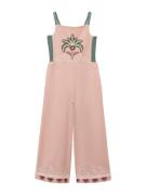 MANGO KIDS Overall 'SAMBA'  oliivi / ruoko / roosa / tumma pinkki