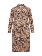 PATRIZIA PEPE Puseromekko 'Abito'  beige / ruskea / musta