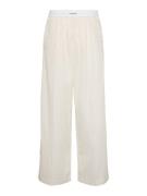 Calvin Klein Jeans Housut  valkoinen