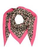 Zwillingsherz Huivi 'Leo Amore'  beige / brokadi / vaalea pinkki / mus...