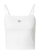 Calvin Klein Jeans Toppi  punainen / valkoinen