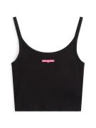 Tommy Jeans Toppi  vaalea pinkki / musta