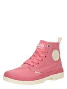 Palladium Korkeavartiset tennarit 'PAMPA'  beige / marjat
