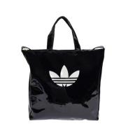 ADIDAS ORIGINALS Ostoskassi 'Adicolor'  musta / valkoinen