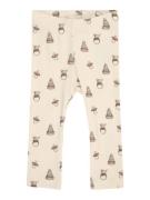 Lil'Atelier Leggingsit 'NBNGAVO'  hiekka / ruskea