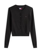 Tommy Jeans Neuletakki 'ESSENTIAL'  musta