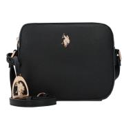 U.S. POLO ASSN. Olkalaukku 'Jones'  kulta / musta