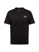 ARMANI EXCHANGE Paita 'Core Identity'  musta / valkoinen