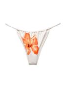 Pull&Bear Bikinihousut  keltainen / oranssi / musta / valkoinen