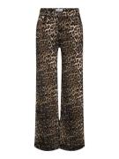 ONLY Housut 'ONLJuicy-Anlie'  beige / ruskea / musta