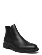 Slhblake Leather Chelseaoot Black Selected Homme