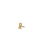 Earring Studs Archetypes, A-Z Gold Design Letters