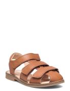 Addison Leather Sandal Brown Wheat