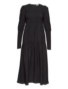 Morianagz Solid Long Dress Black Gestuz