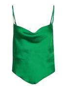 Strap Top Green Barbara Kristoffersen By Rosemunde